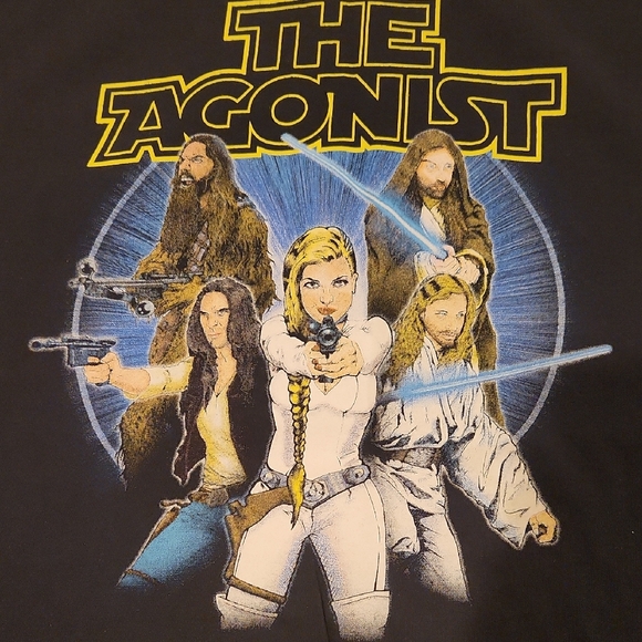 THE AGONIST - EPISODE V: THE AGONIST STRIKES BACK TOUR - MENS SIZE 2XL - Picture 1 of 9